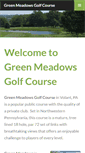 Mobile Screenshot of golfgreenmeadows.com